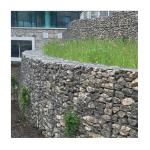Green Galvanized Welded Gabions for Garden Special Green Landscape Design
