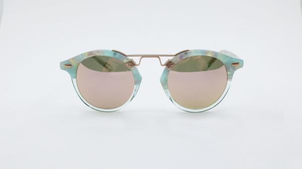 Unisex modern Fashion accessories titanium bridge handmade acetate Sunglasses UV
