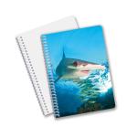 School Stationery 3D Lenticular Advertising Custom Spiral Notebooks for Children