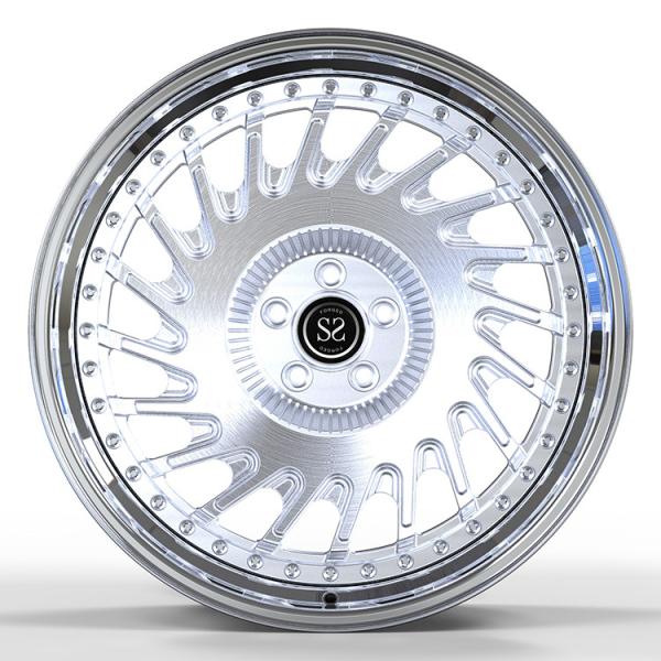 Ferrari Custom 20 Inch Polish 5 X 114.3 2 Piece Forged Wheels Polished