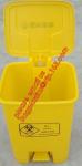 50L Street Stand Sanitary Waste Garbage Collected Plastic Trash Bin, 240 L trash