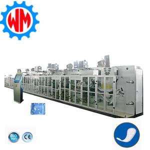 China High Speed Full Servo Sanitary Napkin Making Machine With ISO9001 factory