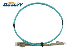 China Duplex Multimode / LC To LC Multimode Duplex Fiber Optic Patch Cable LAN / LC LC OM3 Patch Cord factory