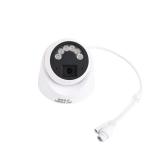 Waterproof Metal 6 Lamp Housing C2240TQ-10H POE White Network Camera