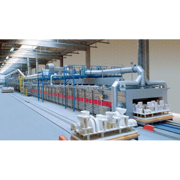 China Energy-Saving Roller Kiln for Sanitaryware: Heavy-Duty Rollers & Reduced Warping factory