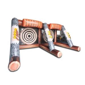 Commercial Carnival Axe Throwing Inflatable Spots Games Inflatable Axe Throwing
