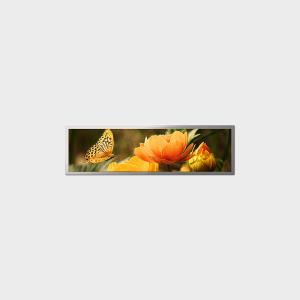 China 16.8 inch Bar Type LCD Display 1366*384 LVDS 700nits factory