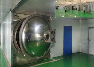 China 1000kg/Batch Large Vacuum Freeze Dryer With PLC Remote Control factory