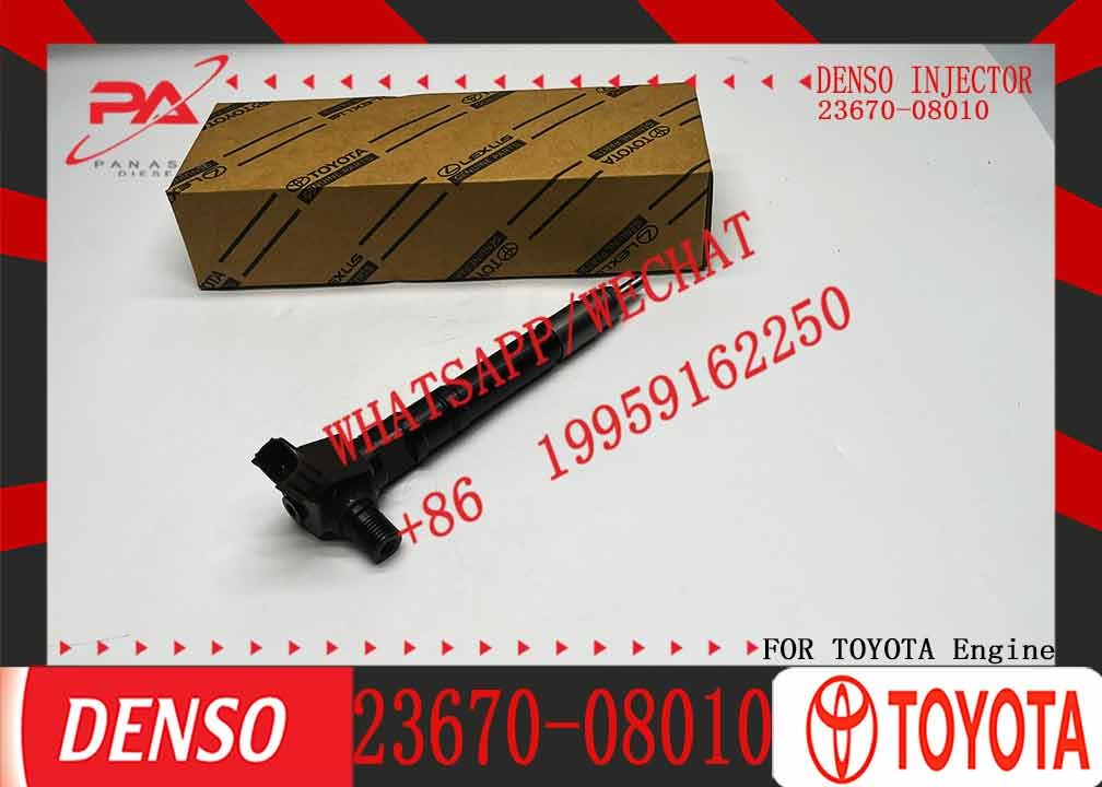 New Common Rail Fuel Injector 23670-0E060 23670-08010 23670-09460 23670-08020 295700-0550 23670-0E070 for Denso 1GD-FTV