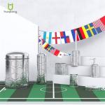 Holiday Selection Support Stainless Steel Bathroom Waste Bin With Mini Pedal And