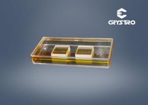 China Optical Isolator Square TGG Crystal Blocks With High Extinction Ratio factory