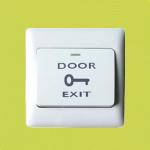 Push button switch in ABS housing for siren horn strobe lights