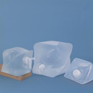 China Custom Size Accepted 20L Outdoor Collapsible Jerry Can Water Container With Plastic Tap factory