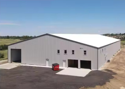 40x80 Steel Warehouse Building With AutoCAD Drawing Design And Corrosion-resistant Galvanized Coating