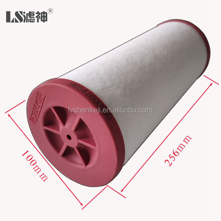 Replace vacuum pump exhaust filter 96540900000