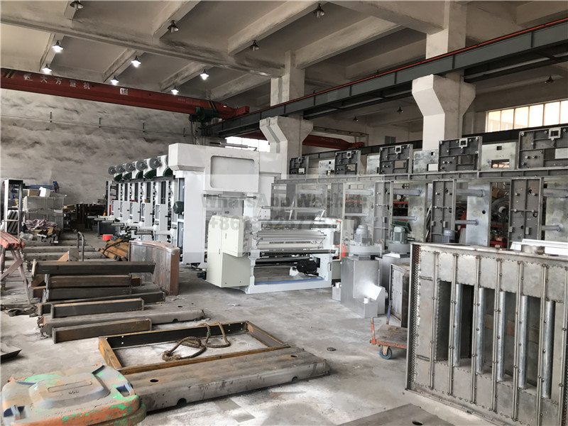 150m / Min 6 Colors Computerized Register Automatic Printing Machine For Bopp / Pe Film