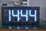 Outdoor 12 Inches GPS Digital LED Clock Display Outdoor 5000-8000cd/M2
