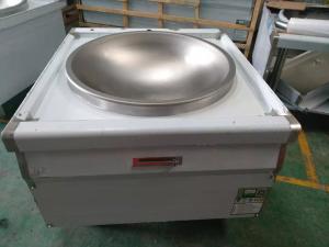 China Dia400mm Heavy Duty Induction Stove , Single Burner Commercial Induction Cooktop factory