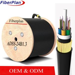 China ADSS Cable G652D Single Mode Multi Mode Double Jacket Cable factory