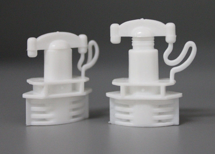 White Twist Spout Cap Packing On Soft Package PE Food Grade Material