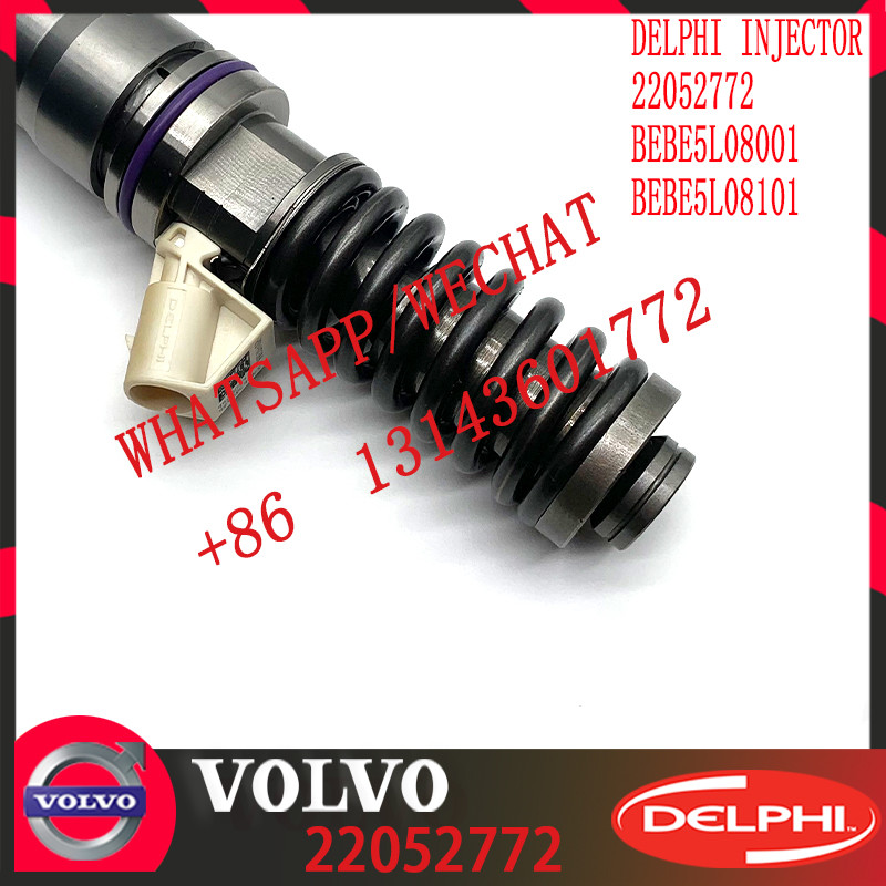22052772 Original Common Rail Diesel Fuel Injector 22052772 BEBE5L08001 22717955 BEBE5L08101 E3.5 for V-O-L-V MD16 EURO 6