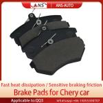 No Noise Asbestos Brake Pad , Heat Dissipation Brake Pad Replacement