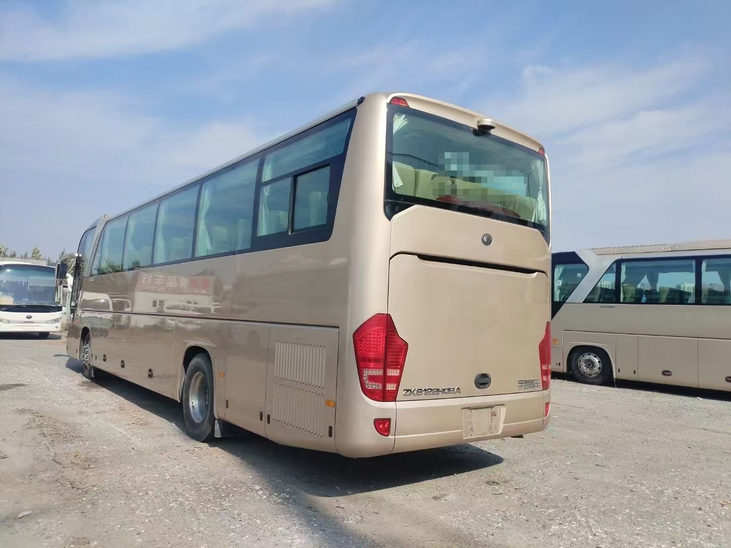 Used ZK6122 Bus with WP12 Diesel Engine and Manual Transmission Euro 4 Emission Standard