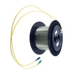 China 1KM 9/125 G652 Fiber Optic Disk Sc Fc OTDR Reel Single Mode Single Bare OEM factory