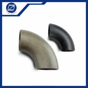 China Seamless Pipe Fittings Seamless Buttweld 90 Degree A234 WPB B16.9 ASME factory