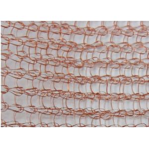 China Premium Copper Wire Mesh Double Round Knitted Wire Mesh on sale