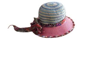 China Customize Wholesale Summer Wide Brim Sun Hat Natural Straw Hats Custom Beach Straw Hat factory