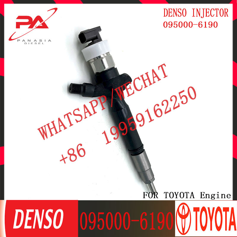 Common Rail Fuel Injector 23670-09060 23670-0L010 095000-6190 for Diesel Engine 2KD-FTV D4D
