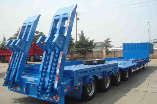 High Quality Heavy Haul Trailers 100 to 150 ton 4 lines 8 axles lowboy trailer