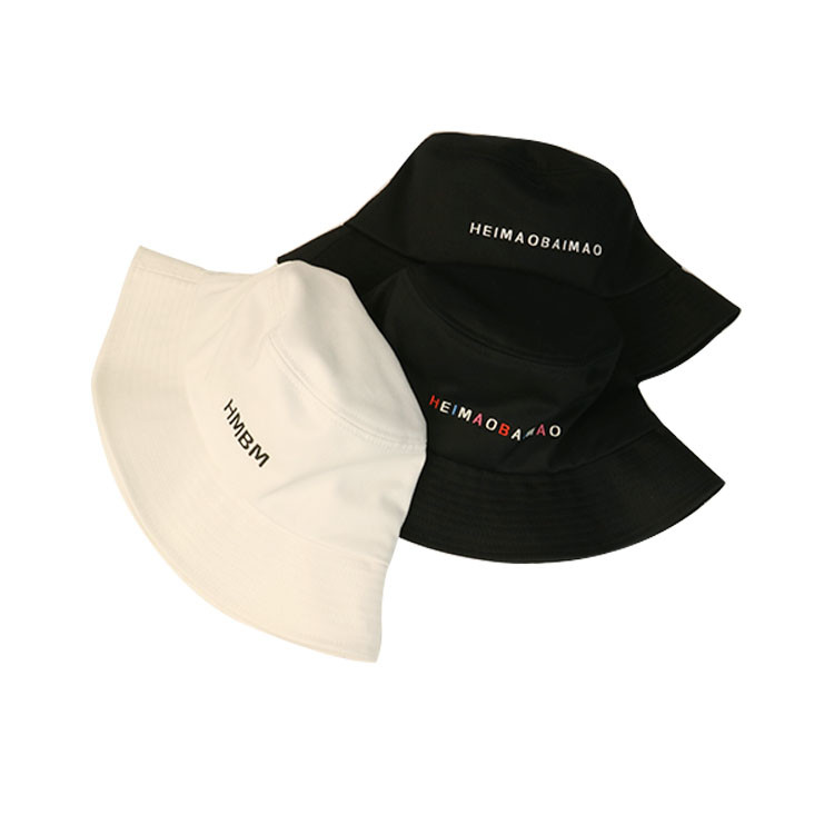 Design Funny Plain Bucket Caps , Custom Bucket Hats With Custom Logo