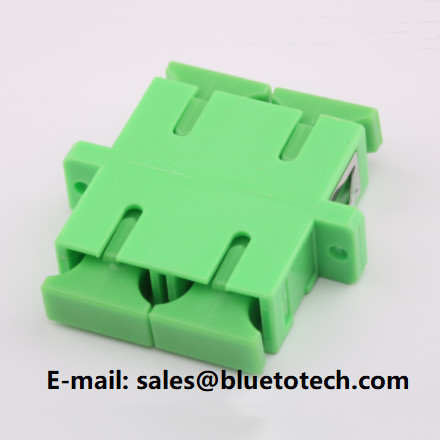 CATV System PBT Multi Mode Sc Duplex Adapter With Flange Beige Color