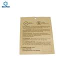 Kraft Paper Three Side Sealed 110 mic Compostable Coffee Bags