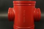 Industrial ANSI Standard 4 Way Pipe Fitting 1/2"-14" Female End Type