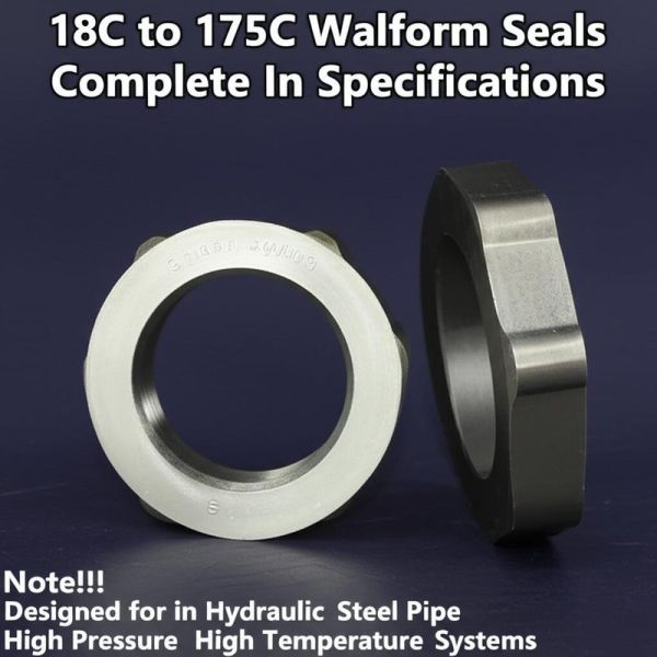 China 18C to 175C Walform Seals Complete In Specifications Designed for in Hydraulic Steel Pipe High Pressure High Temperature Systems factory