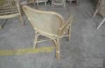 Luxury Cane Modern Chair Wooden Wicker Rattan Bar Chairs Outdoor Garden Sofa