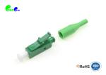 LC APC Single Mode Simplex 0.9mm Fiber Optic Connector Wide Application