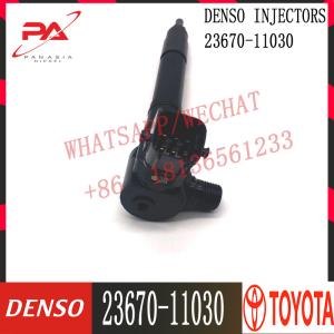 China Genuine Original Brand Common Rail Injector 23670-11030 2367011030 For Toyota Injector factory
