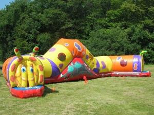 China Inflatable Cartoon Tunnel For Children Amusement Park Games factory