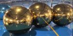 Color PVC Inflatable Mirror Ball for event Decor Customizable Designs and Sizes