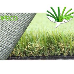 China Outdoor Garden Landscaping Decking False Turf Grass 12400 Detex factory