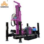 70KW Crawler Water Well Drilling Rig Hydraulic Borehole Deep Water Well Drilling