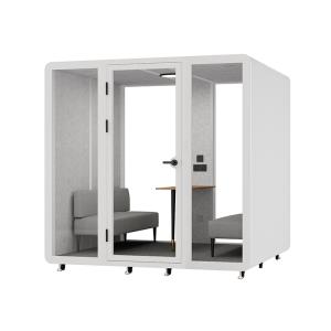 STC35dB Soundproof Booth with Fully Enclosed Design and Ventilation System for