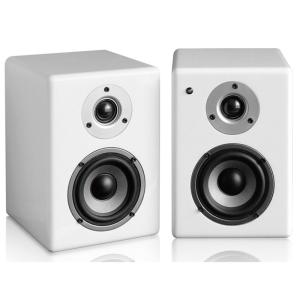 China Powered Bookshelf Speakers 200 Watt Stereo Speakers For Music Gaming Turntables Home Theater Systems factory
