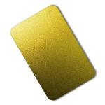 304 Bead Blasted Stainless Steel Sheet Gold Mirror PVD 1.2 x 1219 x 2438mm
