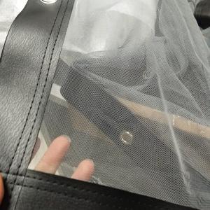 Front / Rear 3D Holographic Mesh Projection Screen For Stage / Exhibition Halls