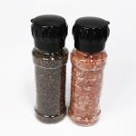 200ML Salt Pepper Shaker Grinder Mills Set For Spices